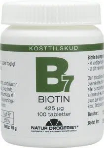 Anprisninger: Biotin