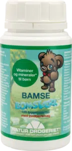 Bamse Bomstærk: Vitaminer og mineraler til dit barn
