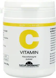 Ascorbinsyre - C-vitamin i pulverform
