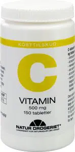 C-vitamin i tabletter mod neurologiske forstyrrelser