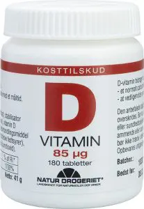 D-vitamin 85 mikrogram