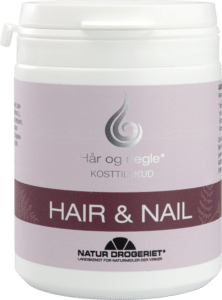 Hair & Nail styrker hår og negle og modvirker hårtab