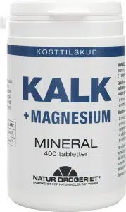 Kalk + magnesium i én tablet