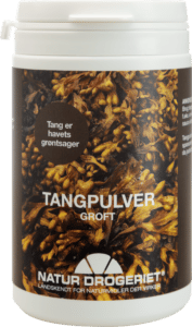 Tang fås også i form af tangpulver
