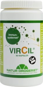 VirCil indeholder bl.a. rosenrod, som forsyner mitokondrierne med energi
