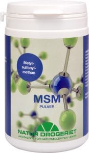MSM - et svovlstof - er godt mod uren hud