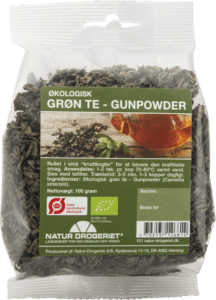 Grøn te kan virke hæmmende på brystkræft - prøv fx økologisk Grøn Gunpowder te
