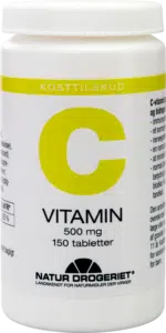 C-vitamin har en indvirkning på urinsyre i kroppen