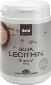 Soja lecithin med fosfatidylserin er et af de naturprodukter, der kan medvirke til at styrke hjernen