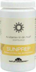 Sunprep med betacaroten - en vigtig antioxidant
