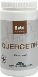 Quercetin findes også i kapselform