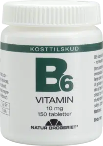 Anprisninger: B6-vitamin (pyridoxin)