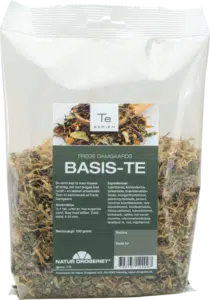 Frede Damgaards Basis-Te er et godt supplement til en kost med fokus på syre/base-balancen