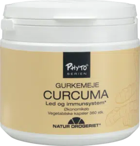 Curcuma - gurkemeje i kapsler til dine led og dit immunsystem