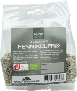 Fantastiske fennikel - her som frø, som du kan bruge til te