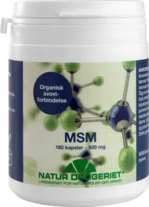 MSM hjælper mod allergier