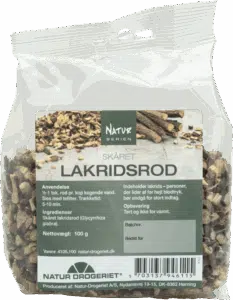Leverstyrkende droger: Lakridsrod