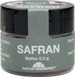 Natur-Drogeriets krydderier - safran