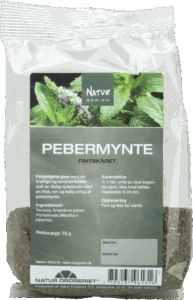 Du kan også lave en god kop varm te med fintskåret pebermynte